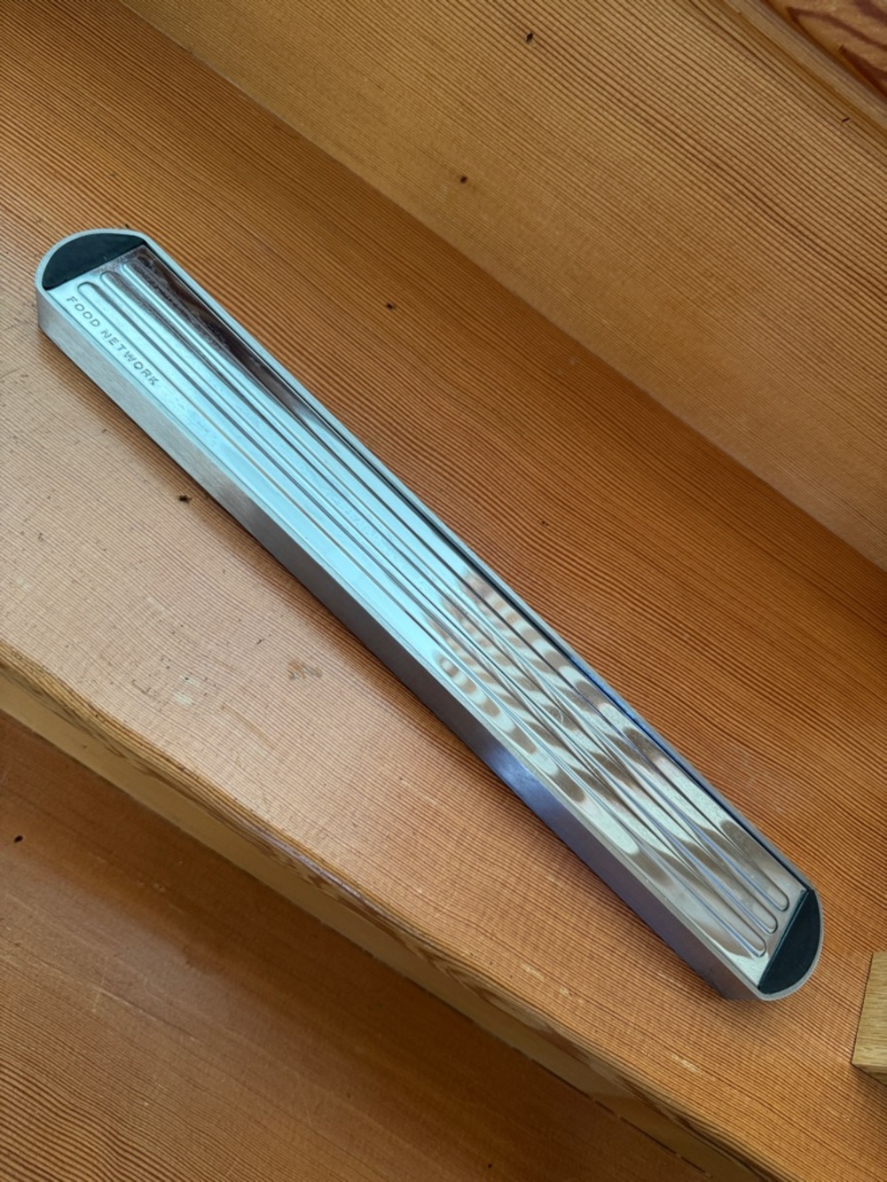 Stainless Food Network Magnetic Strip for kitchen storage